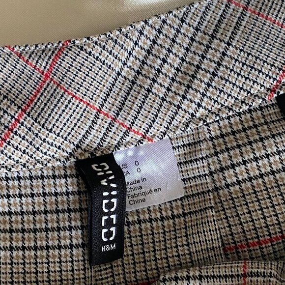 H&M Plaid Mini Skirt - Picture 3 of 6